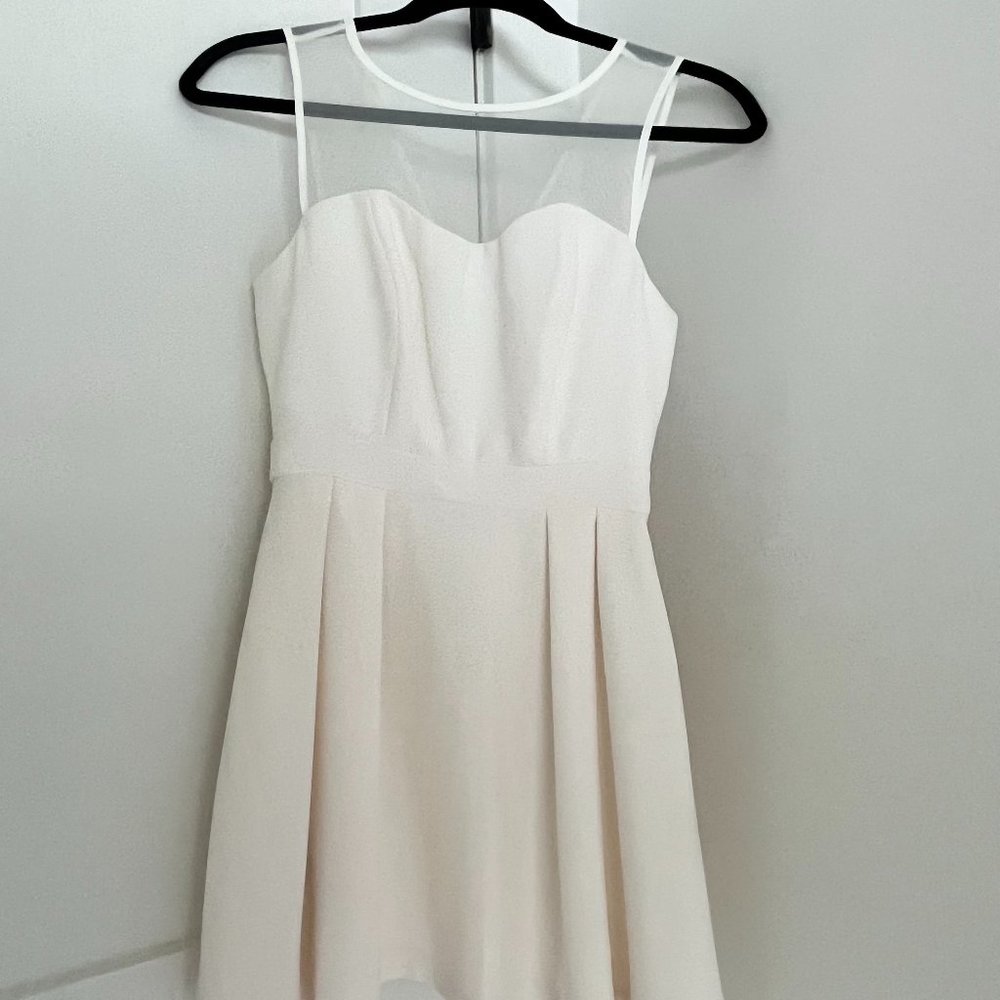BCBG Ivory Cocktail Dress